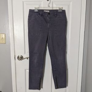 Madewell Charcoal Ankle Pants